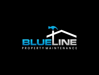 Blueline Property Maintenance  logo design by CreativeKiller