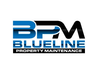 Blueline Property Maintenance  logo design by daywalker