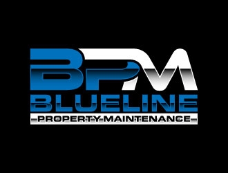 Blueline Property Maintenance  logo design by daywalker