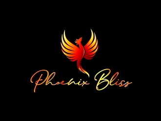 Phoenix Bliss logo design by MonkDesign