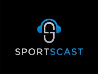 SportsCast logo design by sabyan