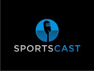 SportsCast logo design by sabyan