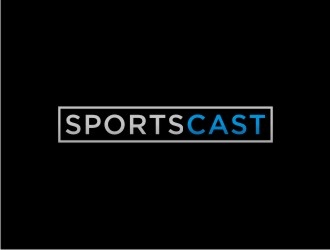 SportsCast logo design by sabyan