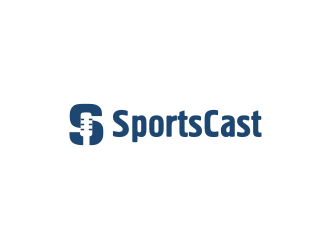 SportsCast logo design by R-art