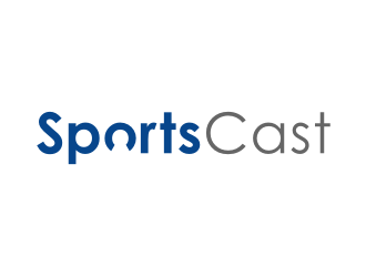 SportsCast logo design by puthreeone