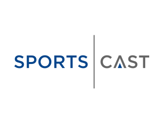 SportsCast logo design by puthreeone
