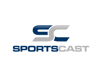 SportsCast logo design by scolessi
