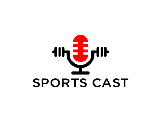 SportsCast logo design by checx
