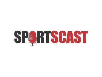 SportsCast logo design by eagerly