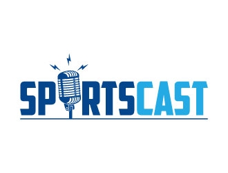 SportsCast logo design by daywalker