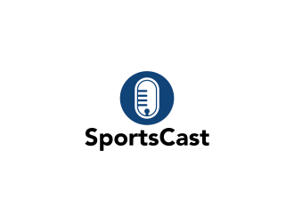 SportsCast logo design by RIANW