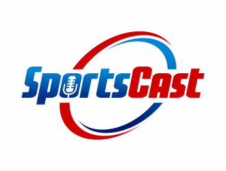 SportsCast logo design by ingepro