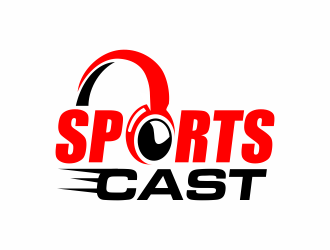 SportsCast logo design by ingepro
