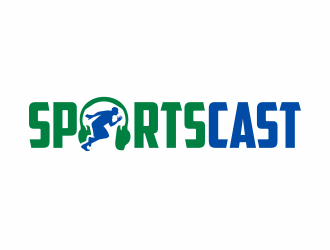SportsCast logo design by ingepro