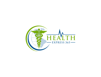 Health Express 365 logo design by haidar