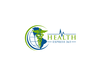 Health Express 365 logo design by haidar