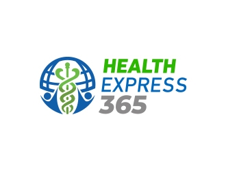 Health Express 365 logo design by adm3