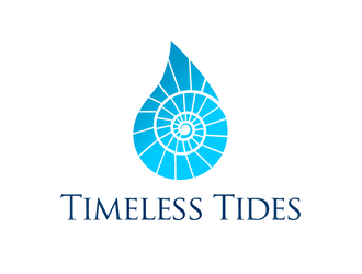 Timeless Tides logo design by Coolwanz