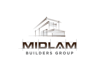 Midlam Builders Group logo design by PRN123
