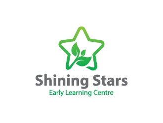 Shining Stars Early Learning Centre logo design by wongndeso