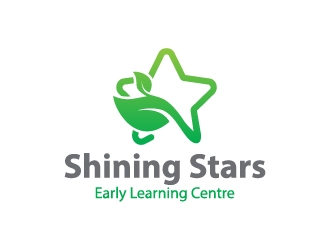 Shining Stars Early Learning Centre logo design by wongndeso