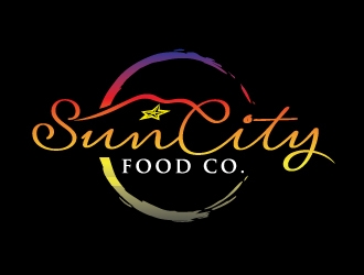 Sun City Food Company logo design by gogo