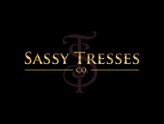 Sassy Tresses Co. logo design by yunda