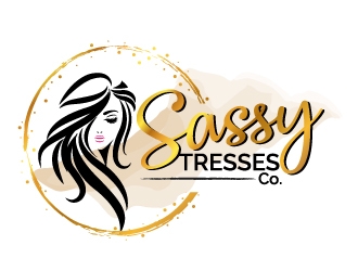 Sassy Tresses Co. logo design by jaize