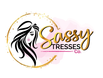 Sassy Tresses Co. logo design by jaize