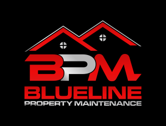 Blueline Property Maintenance  logo design by Purwoko21