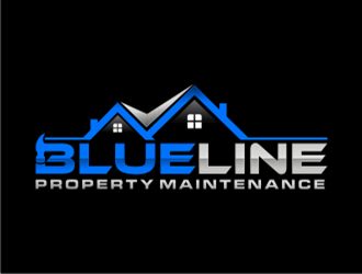 Blueline Property Maintenance  logo design by sheilavalencia
