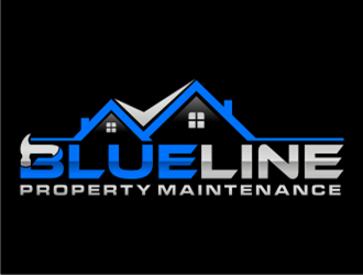 Blueline Property Maintenance  logo design by sheilavalencia