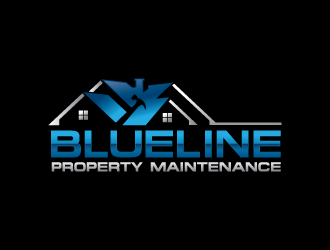 Blueline Property Maintenance  logo design by nonik