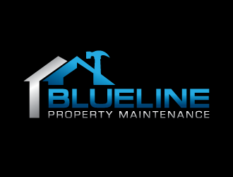 Blueline Property Maintenance  logo design by nonik