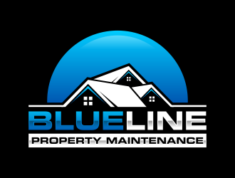 Blueline Property Maintenance  logo design by Kopiireng
