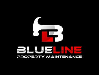 Blueline Property Maintenance  logo design by ubai popi