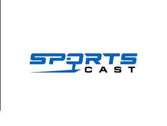 SportsCast logo design by MUSANG