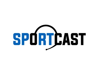 SportsCast logo design by MUSANG