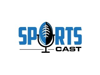 SportsCast logo design by usef44