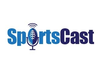 SportsCast logo design by usef44