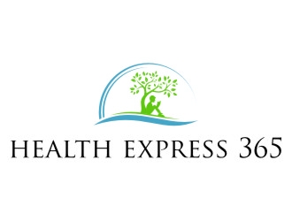 Health Express 365 logo design by jetzu