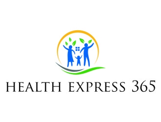 Health Express 365 logo design by jetzu