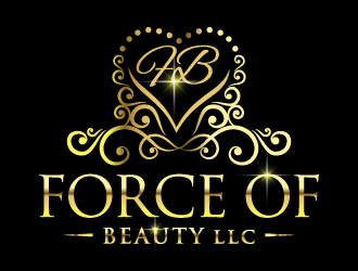 Force Of Beauty LLC logo design by LucidSketch