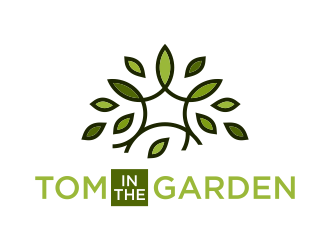 Tom in the garden logo design by p0peye