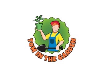Tom in the garden logo design by chumberarto