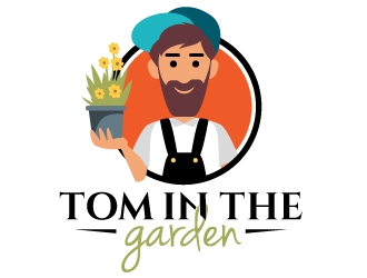 Tom in the garden logo design by dasigns