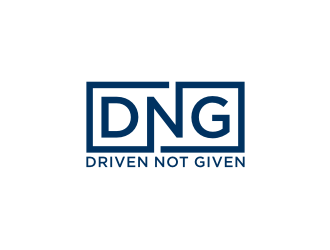 DNG Driven Not Given  logo design by blessings