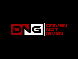 DNG Driven Not Given  logo design by p0peye