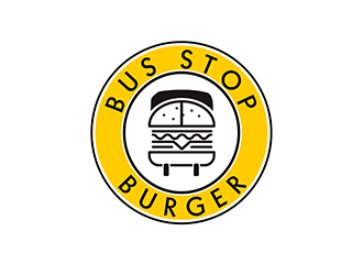 Bus Stop Burger logo design by 3Dlogos