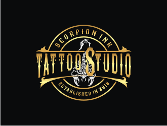 Scorpion Ink Tattoo Studio logo design by mbamboex